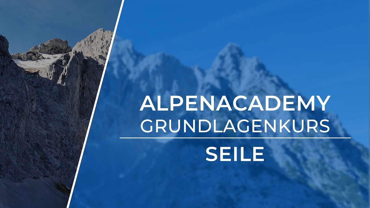 SEILE - Seildurchmesser, Seill&auml;nge, Seilarten erkl&auml;rt | Klettern Grundlagenkurs