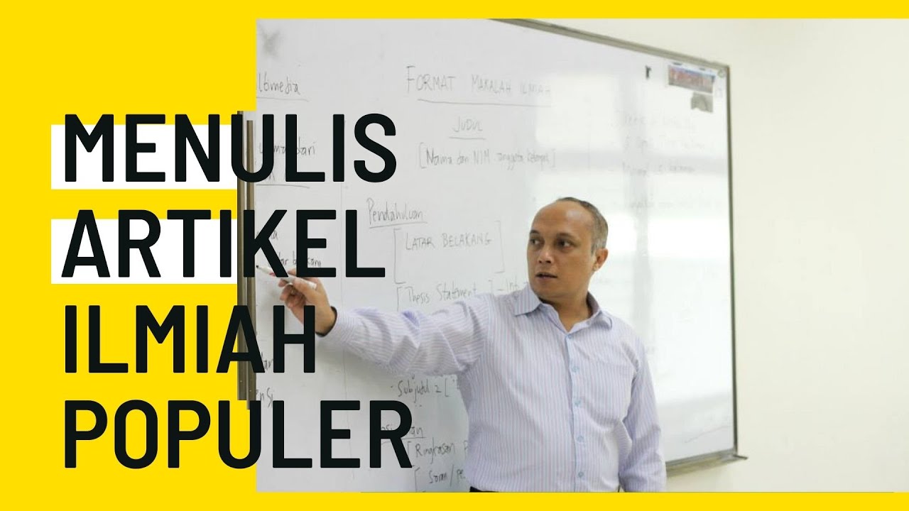 #artikel #menulis Bagaimana Menulis Artikel Ilmiah Populer