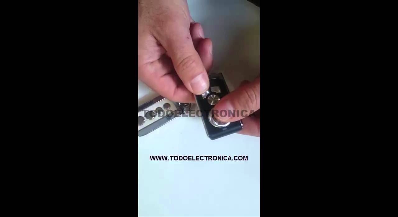 Copia de mando de garaje avidsen 104250, 104251, 104257