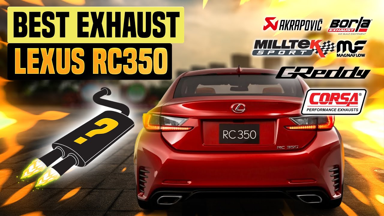 Lexus RC350 Exhaust Sound🔥ARK,F Sport,GReddy,Invidia,Remark,Rev9,Revel,RR Racing,Tanabe