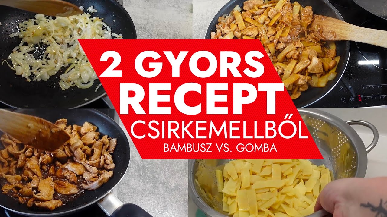 Serpenyős Wokos csirkemell k&eacute;t vari&aacute;ci&oacute; &ndash; gyors, finom, egyszerű!⏱️🍳