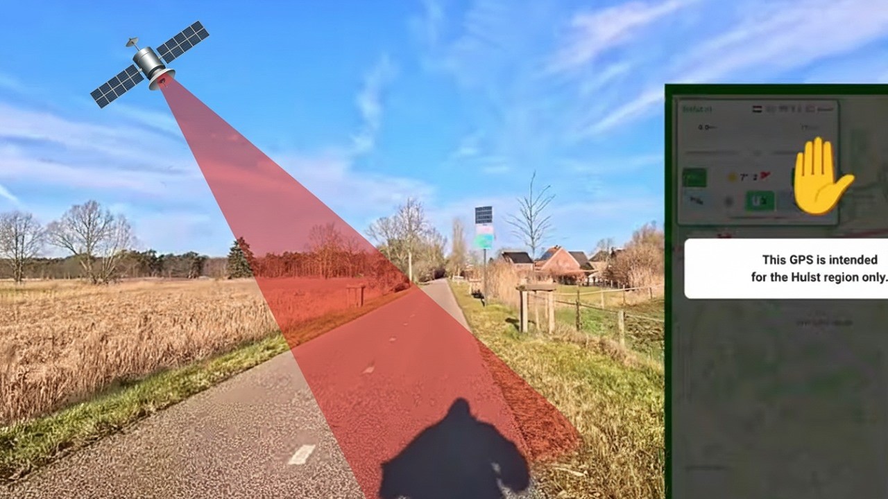 Cycling Sint Gilles Waas to Hulst Netherlands : AI GPS Experience