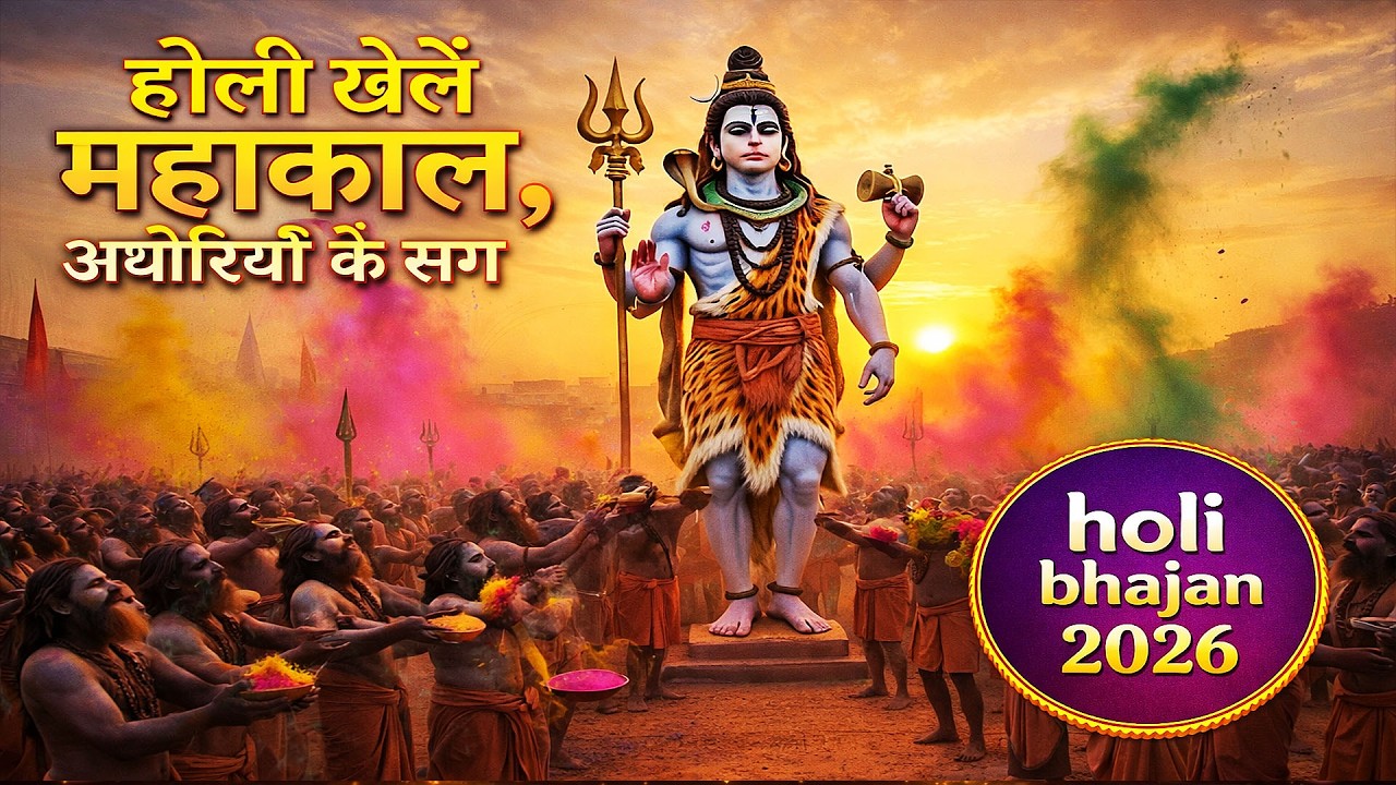 होली खेलें महाकाल | Mahakal Holi Bhajan 2026 | शिव होली स्पेशल भजन