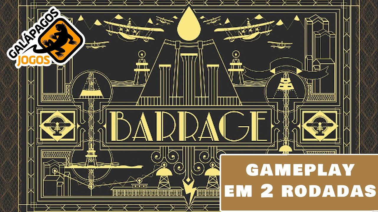 BARRAGE - Gameplay em 2 rodadas - Aprenda jogando