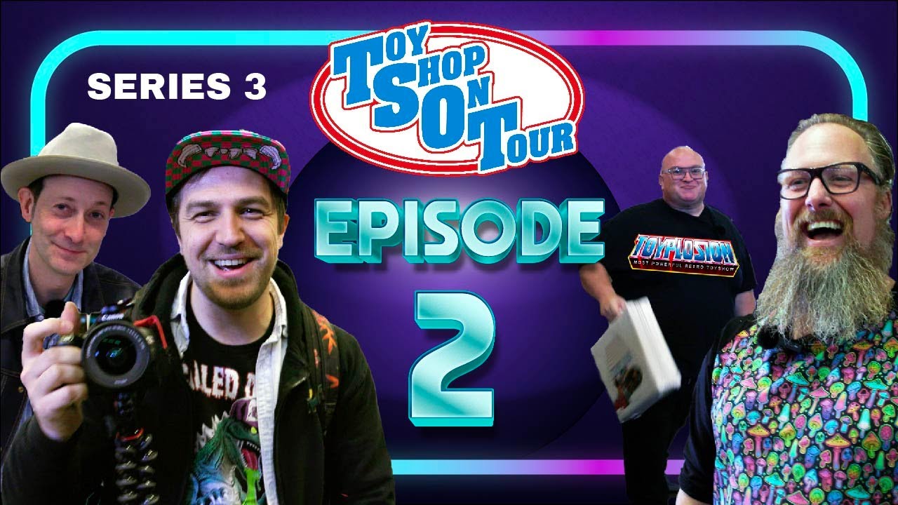 Toy hunting on Day 1 of Toyplosion with Ed's Retro Geekout, Billy Galaxy, DeToyboys & Boonsart S3Ep2