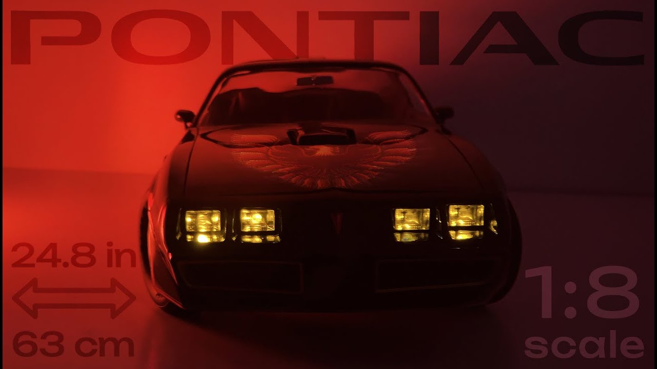 Build the Ultimate 1979 Pontiac Firebird Trans Am / 'Smokey & Bandit' 1/8 Scale Model Kit