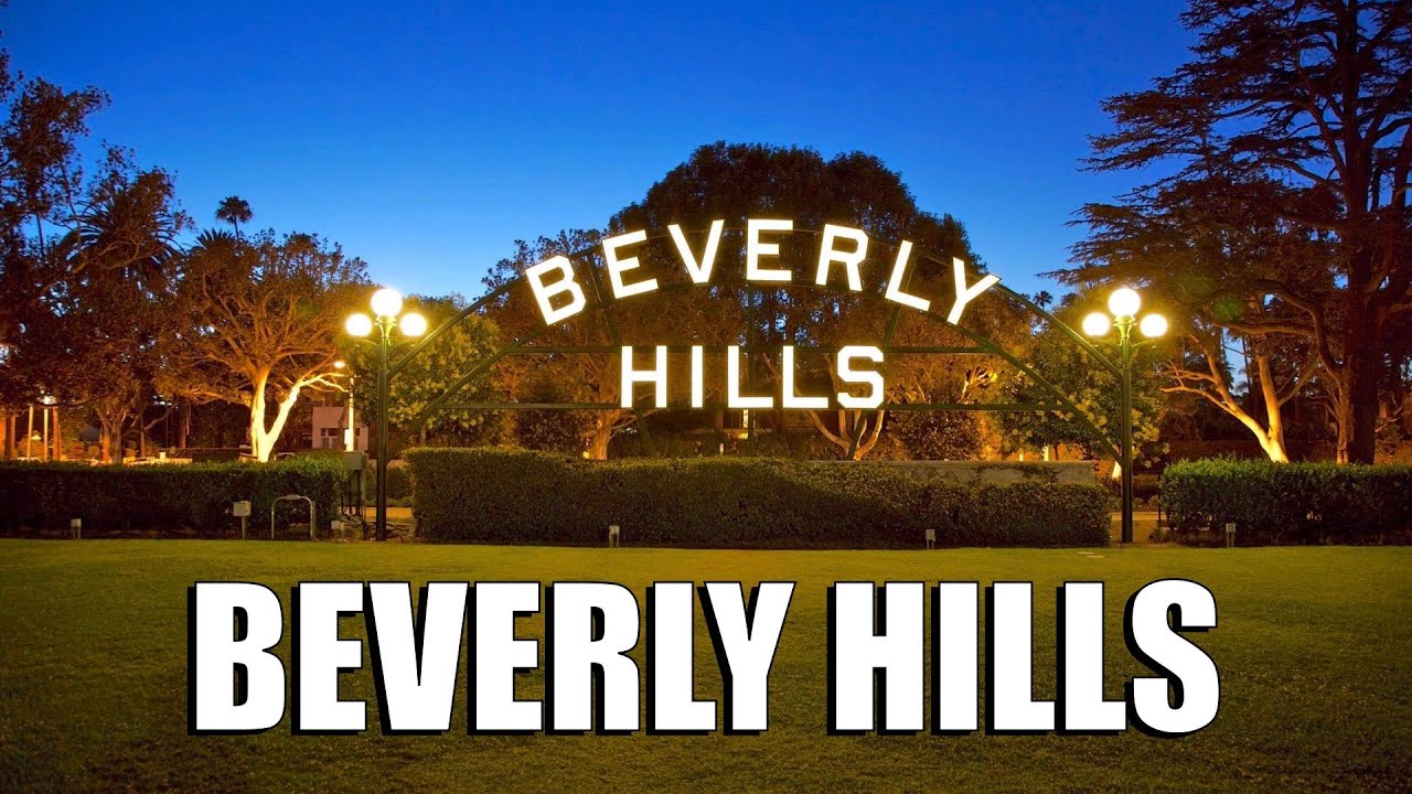 Beverly Hills at Night (Los Angeles)