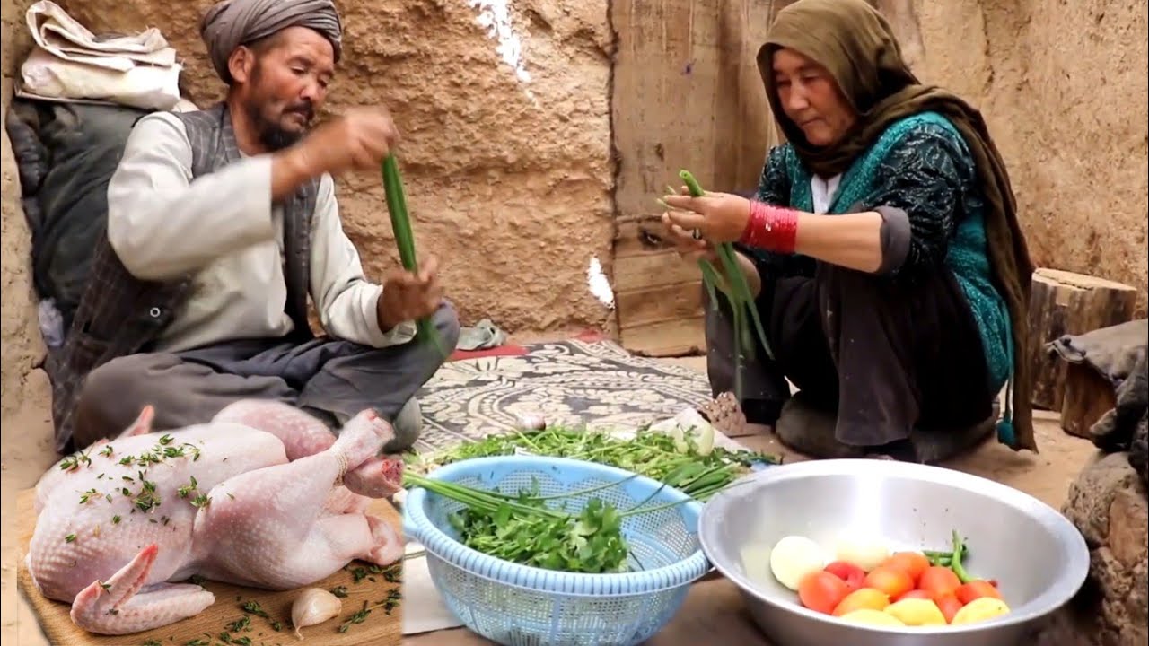 I Can't Believe They Cook Like This (Afghan Cave Village) The Cave Dwellers' Secret.