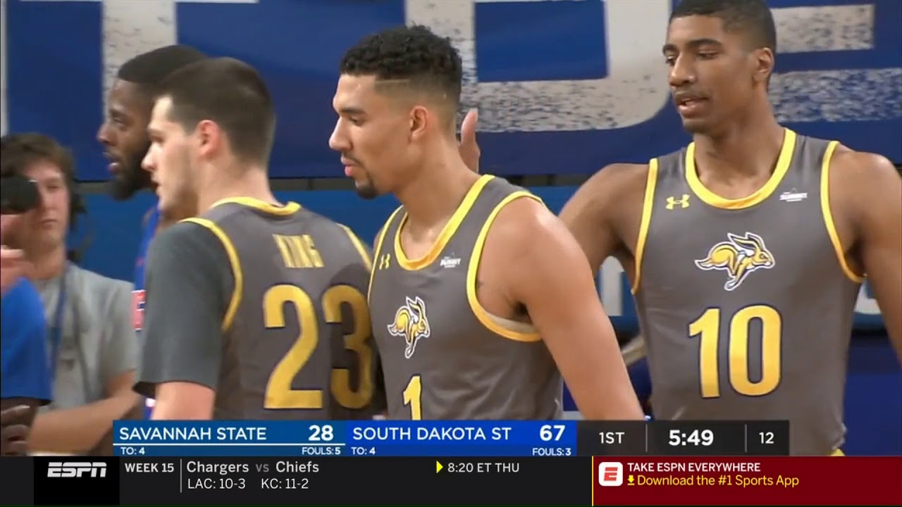 South Dakota State on SportsCenter - Jacks score 90 in 1st Half