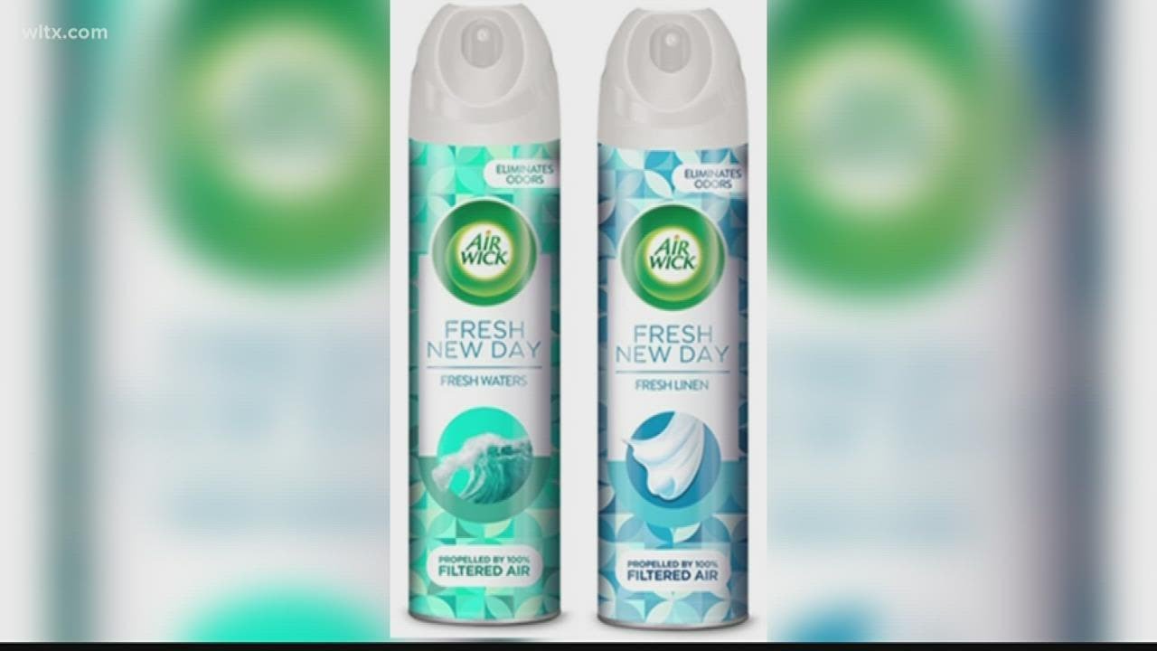 Recall alert: Airwick Aerosol air fresheners