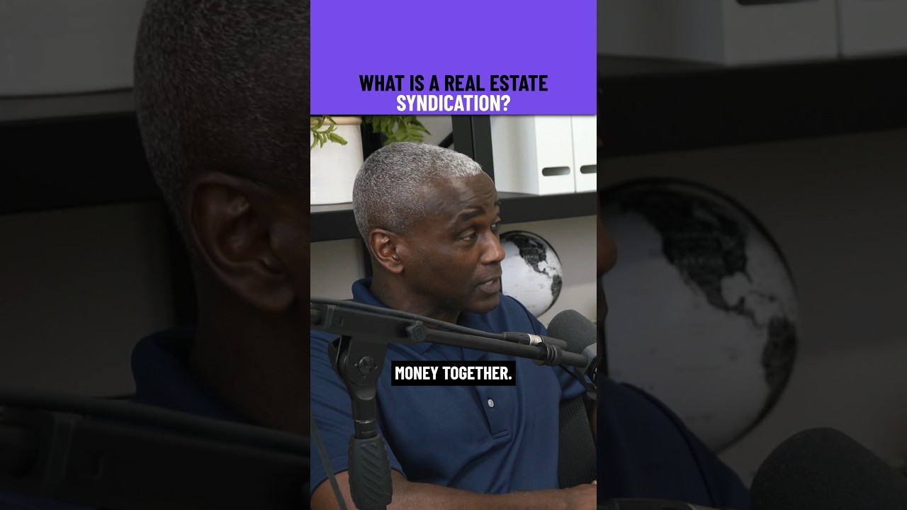 What is a real estate syndication?