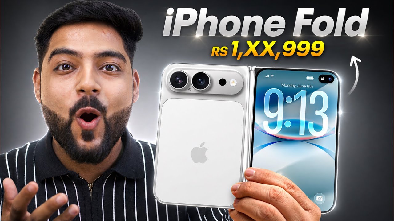 iPhone Fold Indian Price LEAKED 🇮🇳 | iPhone 18 Pro Worth Waiting? 😳