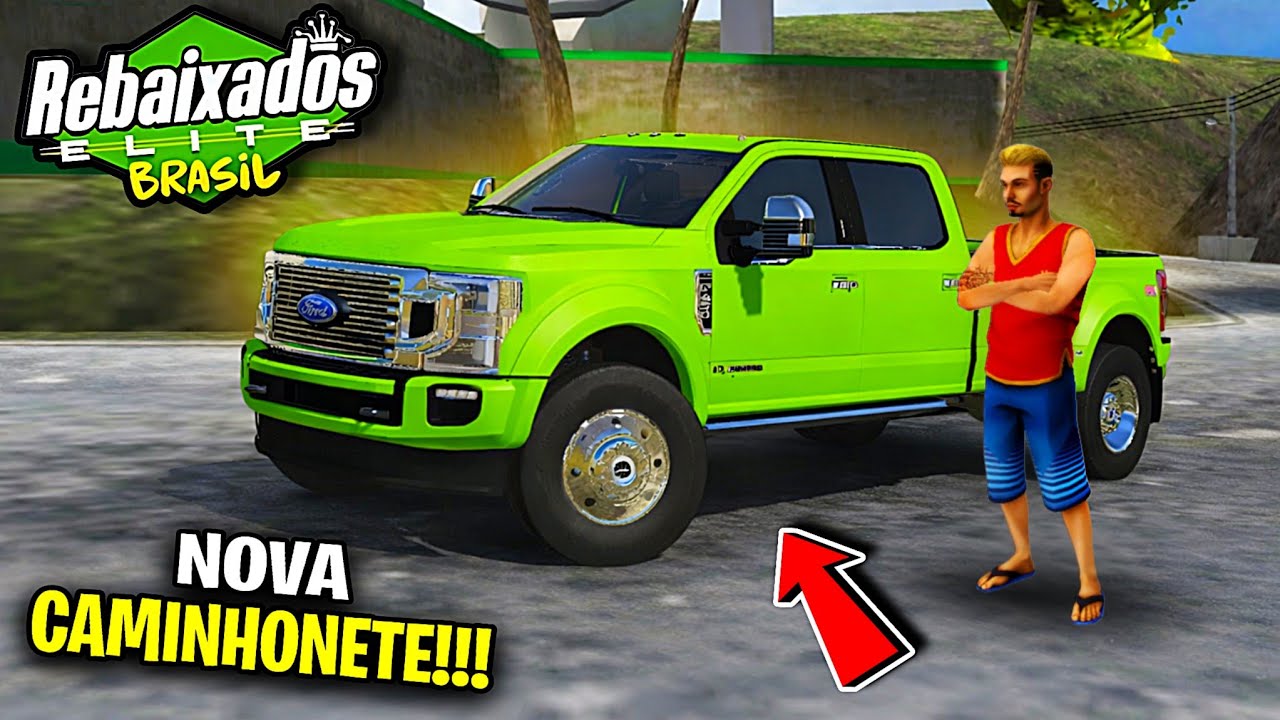 ESSA CAMINHONETE É MAIOR QUE A DODGE RAM E EU COLOQUEI ELA DENTRO DO REBAIXADOS ELITE BRASIL!!😱