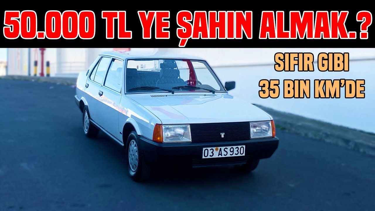 1992 TOFAŞ ŞAHİN 35 BİN KM'DE SIFIRINDAN FARKSIZ #eskimeyenler