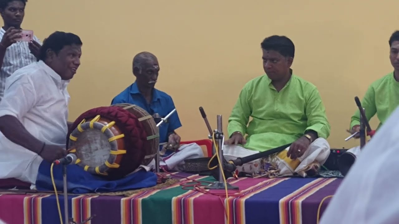 Thavil Thani Aavarthanam By Kalaimamani Idumbavanam K.S.Kannan  And Thirukadaiyur T.G.Babu