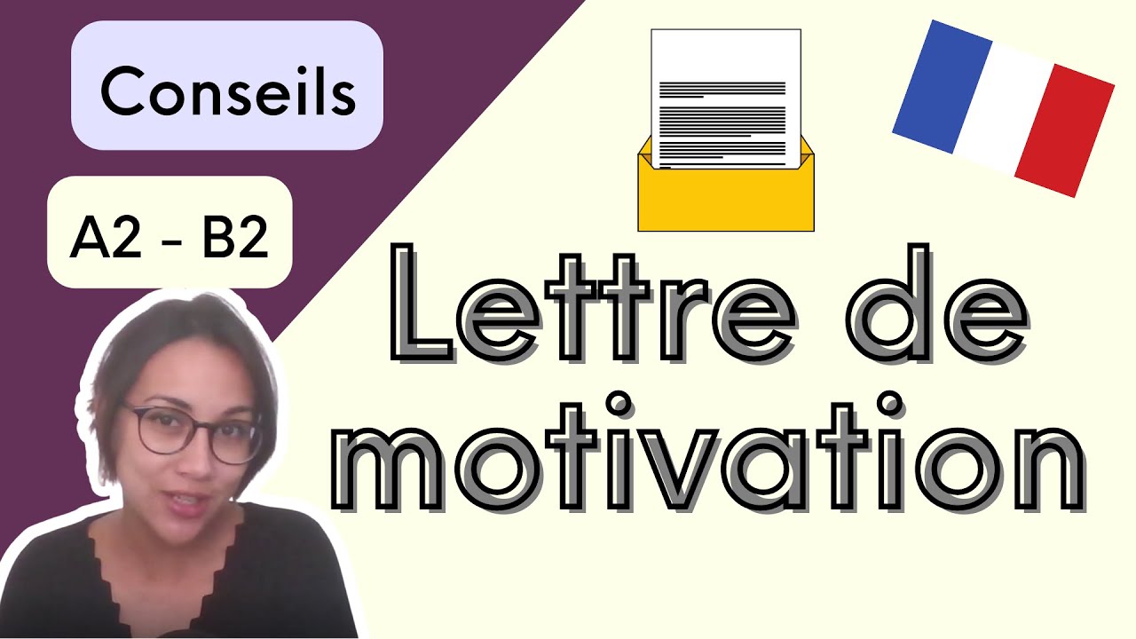 Lettre de motivation en français | Tips for cover letter in French | SUBTITLES | Intermediate French