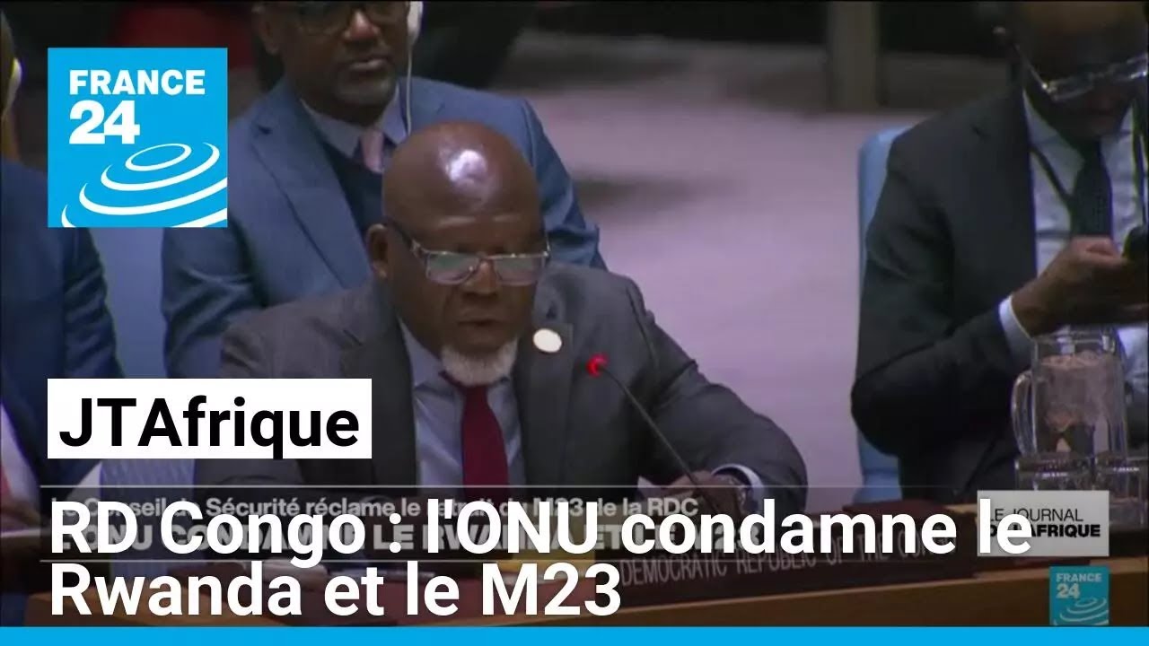 RD Congo : l'ONU condamne le Rwanda et le M23 • FRANCE 24
