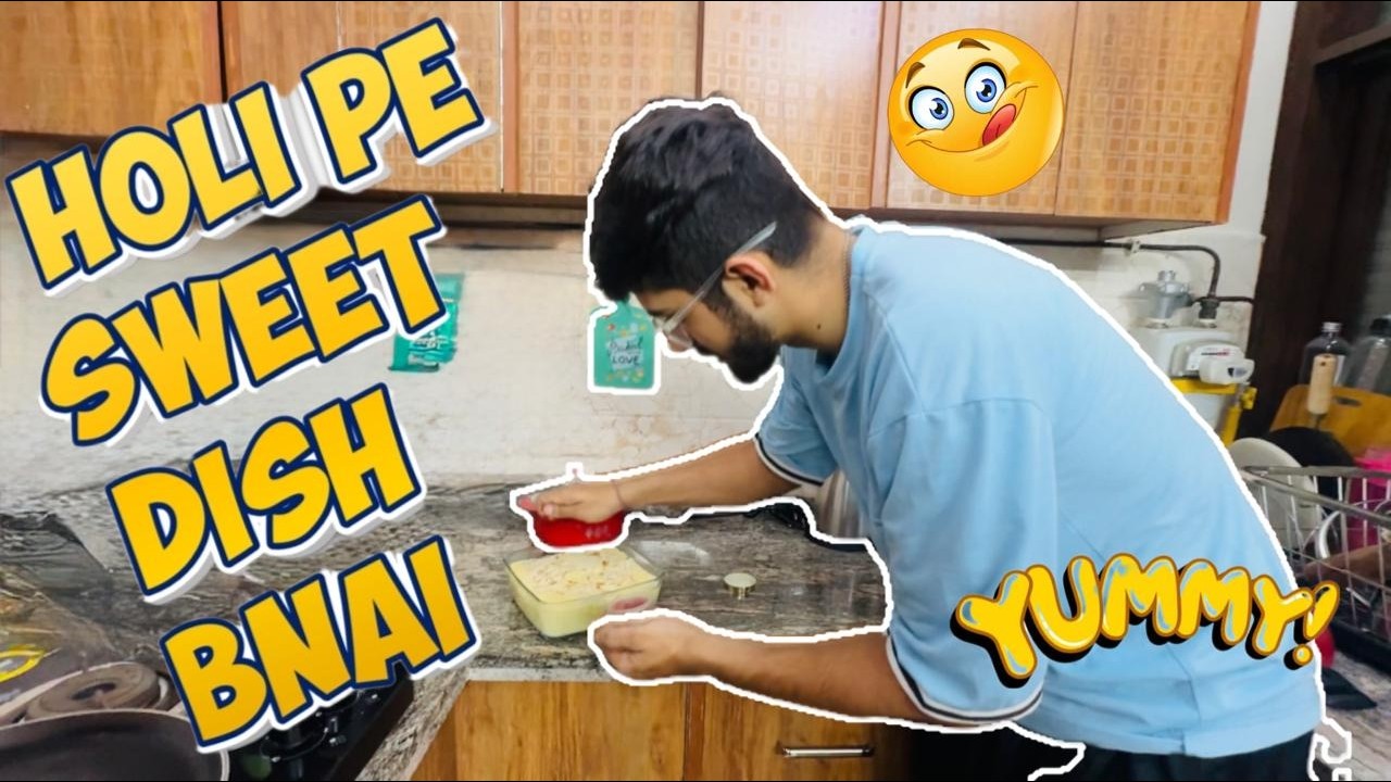 Ponu Ne Aaditri Ki First Holi ke Lea Sweet Dish Bnai | Vlog with Prashi | Vlog #21