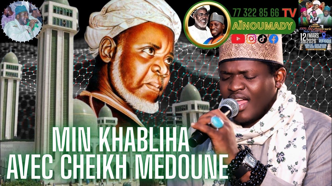 🔴zikr Mawlid à l'anniversaire de Bebé Mame Khar avec Cheikh Médoune mou Cheikh Ibrahima Ndao 🎙️
