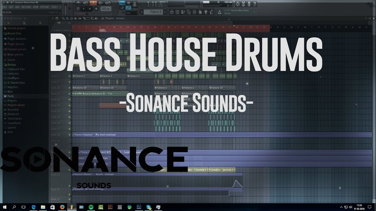 How To Make Bass House Drums