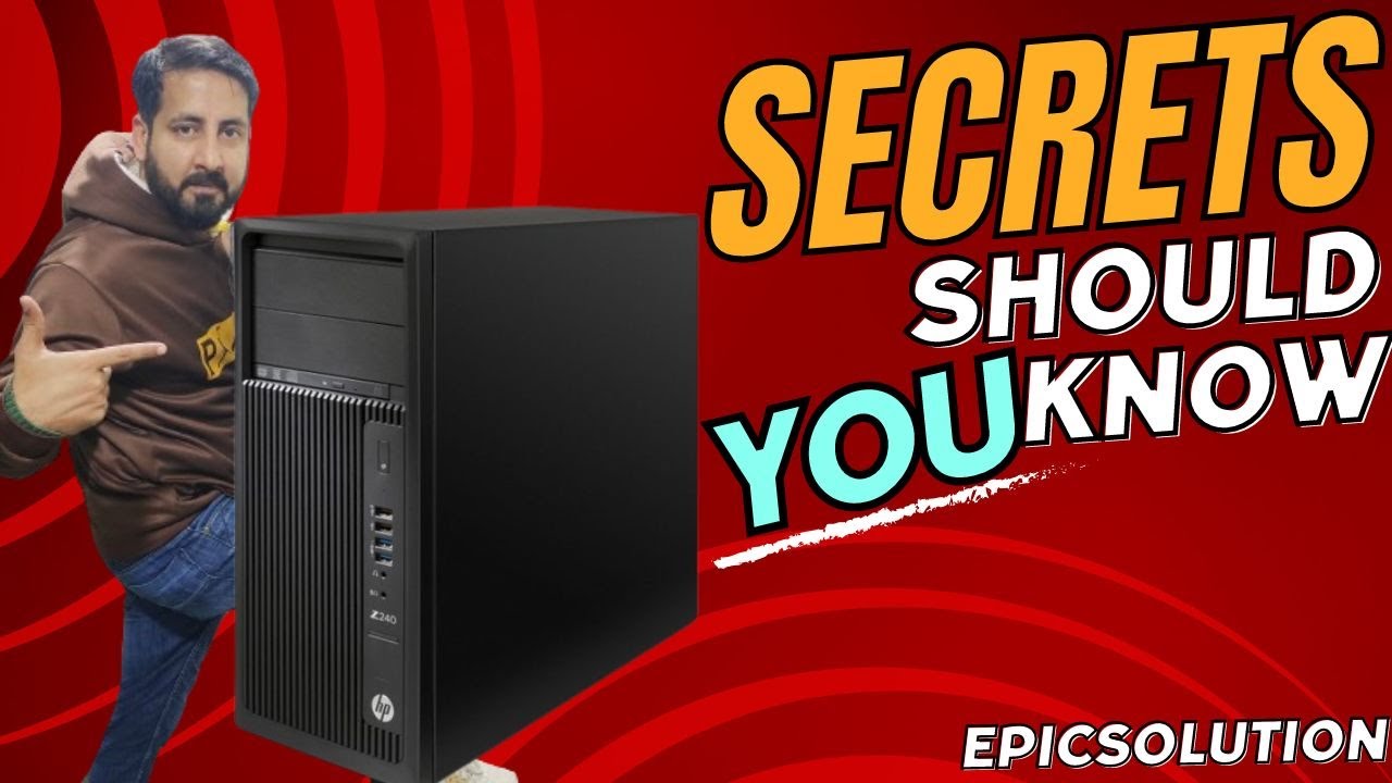 HP Z240 WORKSTATION |REVIEW #gaming #editing #workstations #entertainment #programming