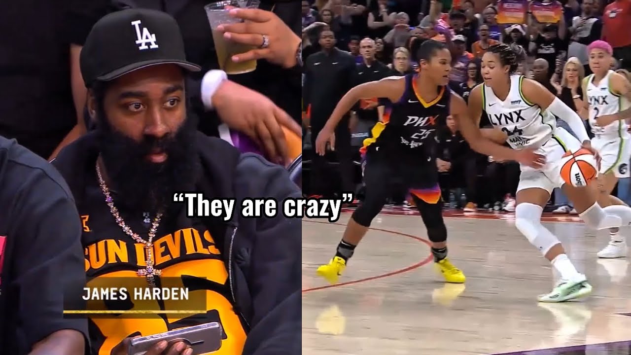 James Harden SHOCKED By Napheesa Collier vs. Alyssa Thomas Fight…