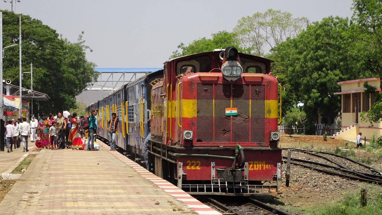 Itwari to Nagbhir by Narrow gauge train | Few journey moments