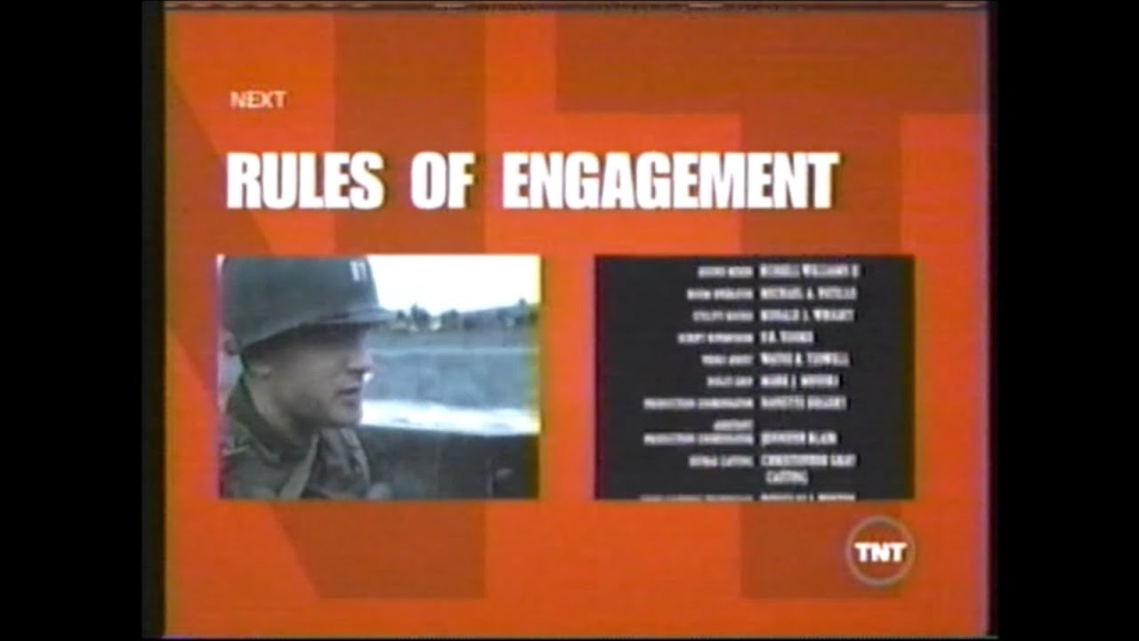 Rules Of Engagement (2000) End Credits (TNT 2005)