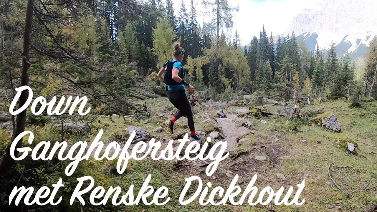 Down Ganghofersteig met Renske