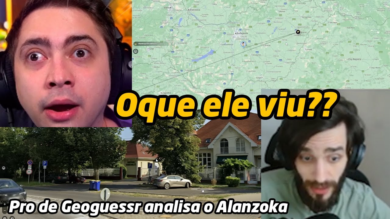 Um Pro de GeoGuessr analisa o Alanzoka