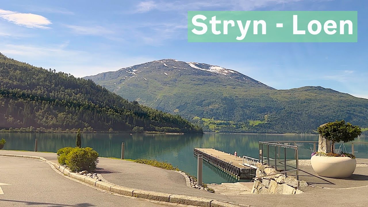 Norway Road Trip. From Stryn Camping to Loen.