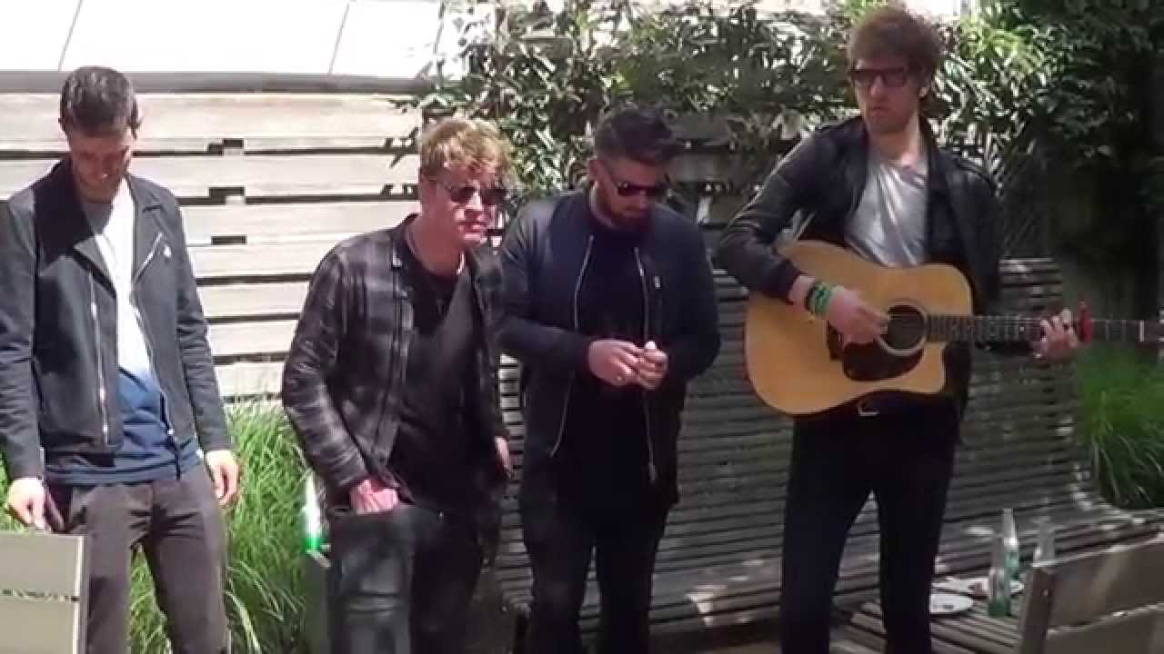 Kodaline perform live on the Eurostar and at Deezer HQ in Paris - 3rd June 2015
