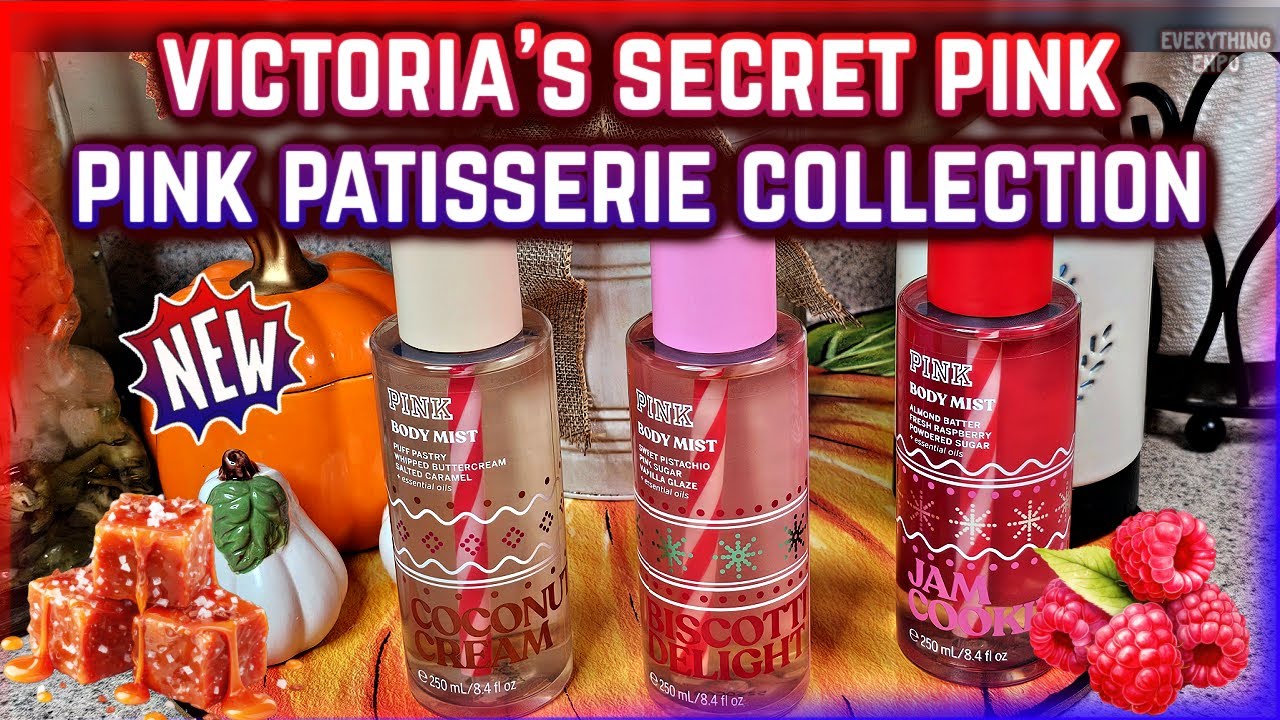 🍰NEW🍰 Victoria’s Secret PINK Patisserie Collection | So Yummy Sweet Cozy & Delicious Body Mists