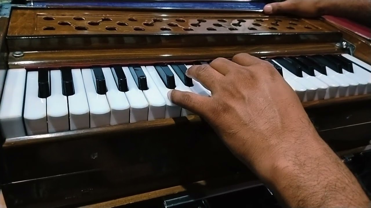 yesu Chanan Meri Zindagi da harmonium lesson.