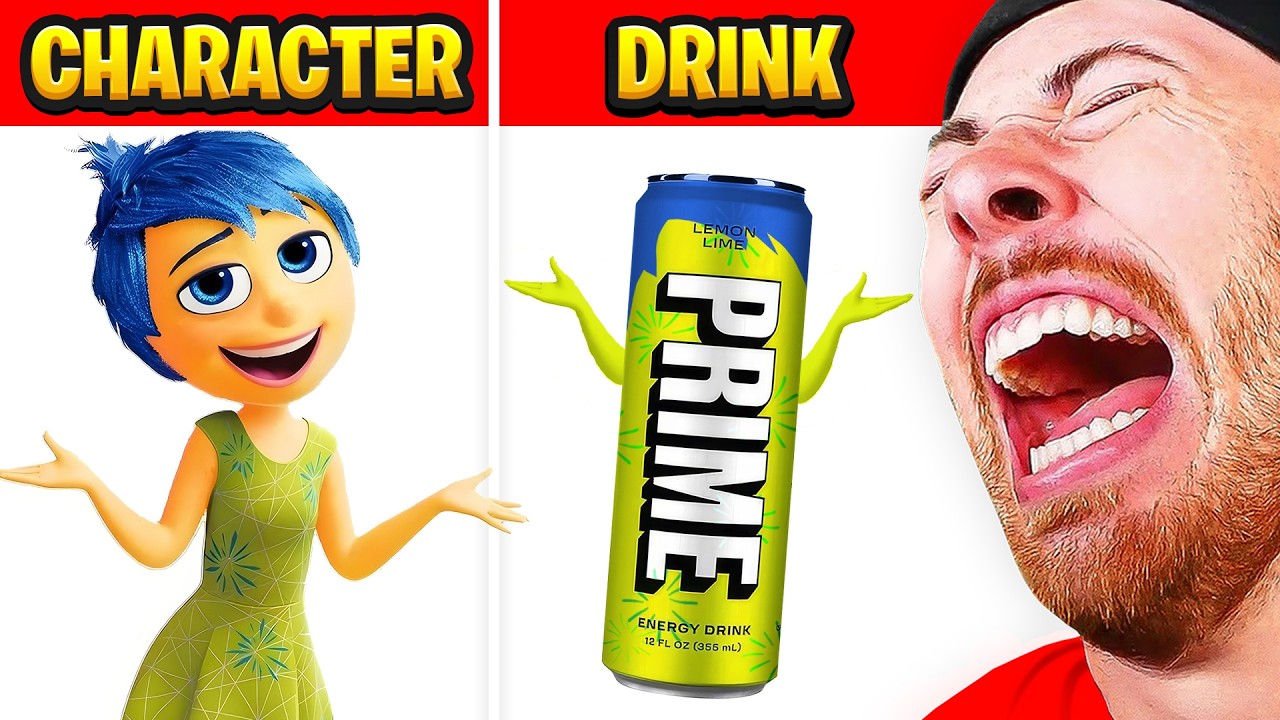 ALL INSIDE OUT 2 CHARACTERS FAVORITE DRINKS + FOODS! (FUN FACTS ABOUT INSIDE OUT 2)