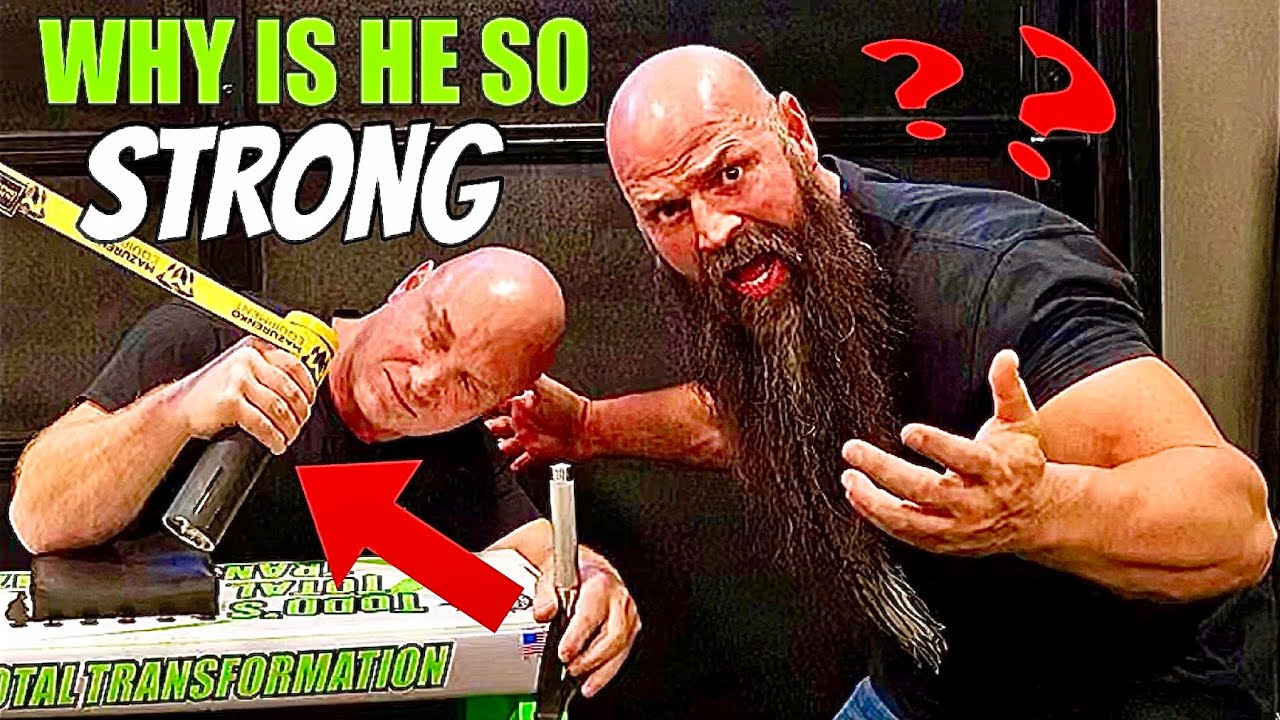 TODD HUTCHINGS IDENTIFIES MY ARMWRESTLING WEAKPOINTS! | Max Effort Training