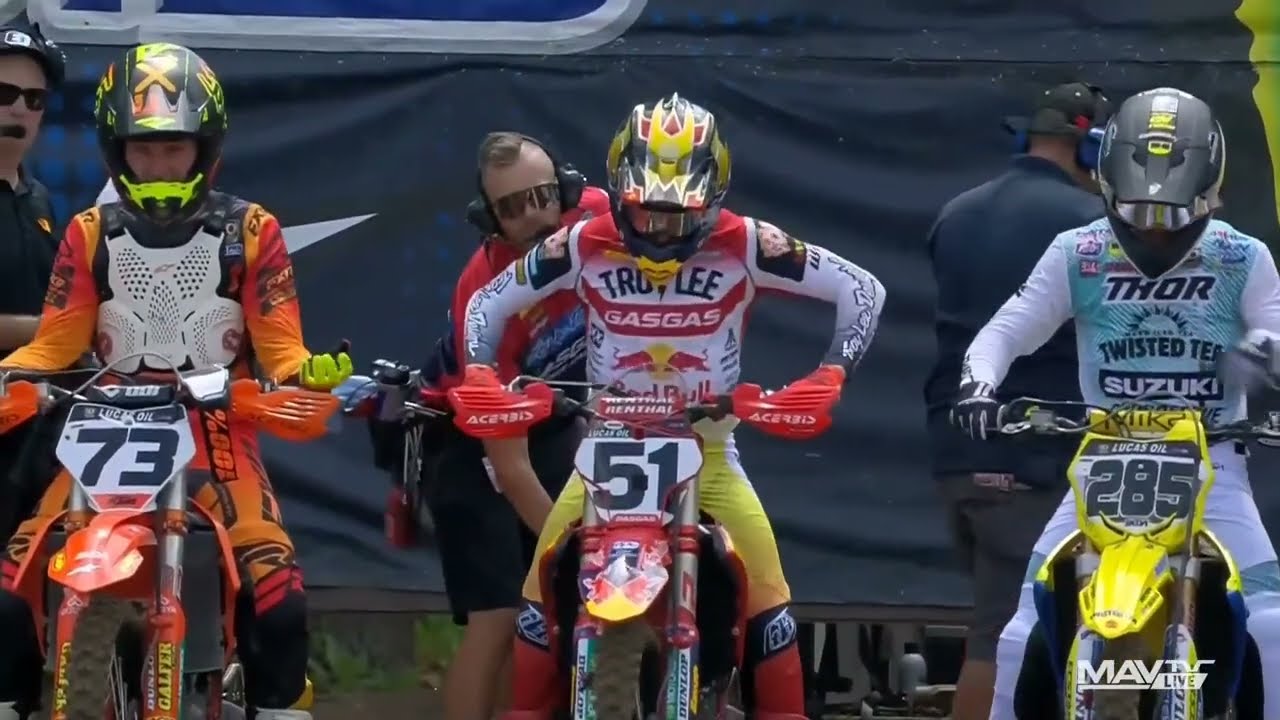 2022 AMA Pro Motocross Ironman 450 Moto 1 HD