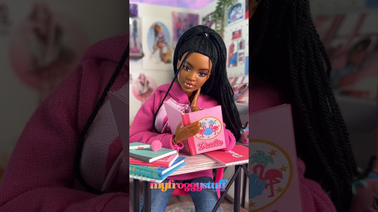 Yarn Reroot : Making a Doll of My Daughter in College #dolls