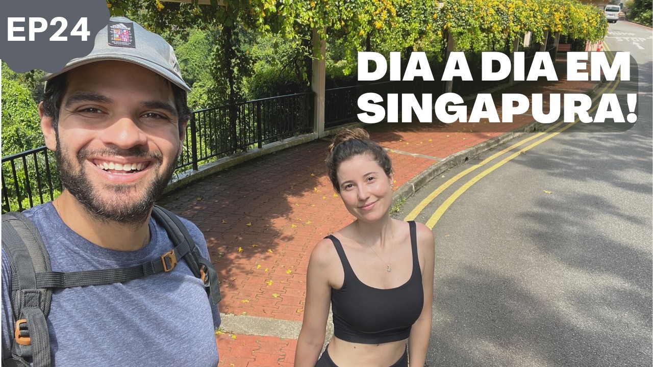 #ep24 | o incrível Cloud Florest no Gardens By the Bay em Singapore (Singapura) | VLOG