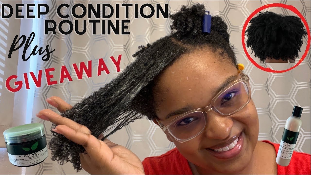 2021 Deep Conditioning Routine + Giveaway