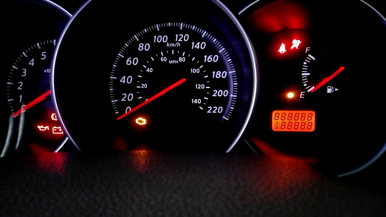 Probar tablero instrumentos Nissan Tiida