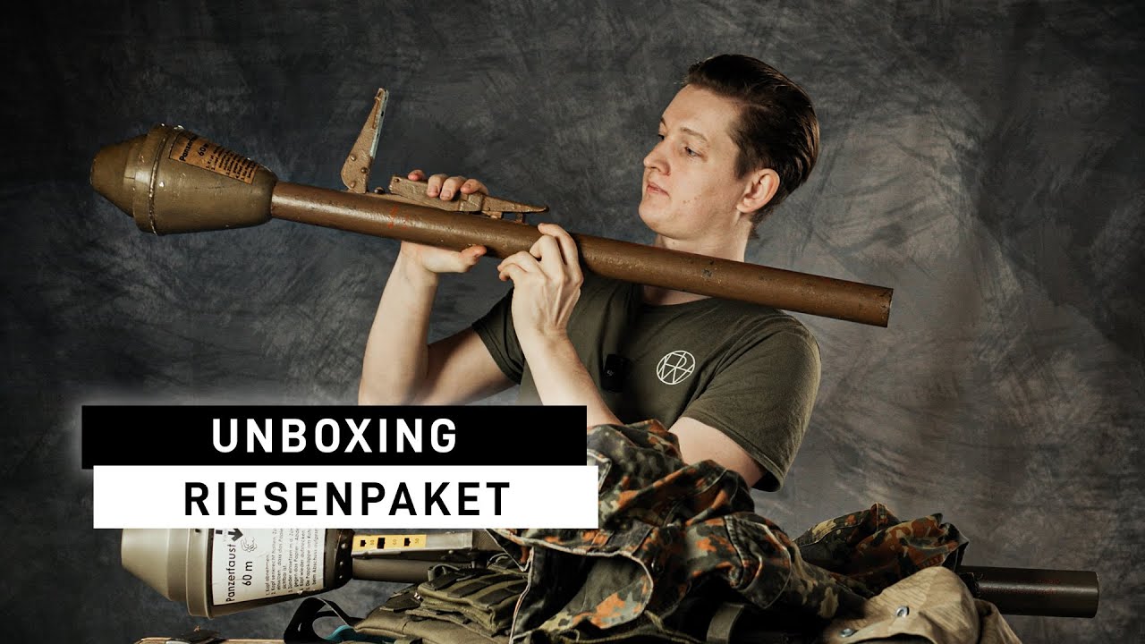 Zuschauerpaket 2 #UNBOXING: Riesenpaket mit Panzerfaust!