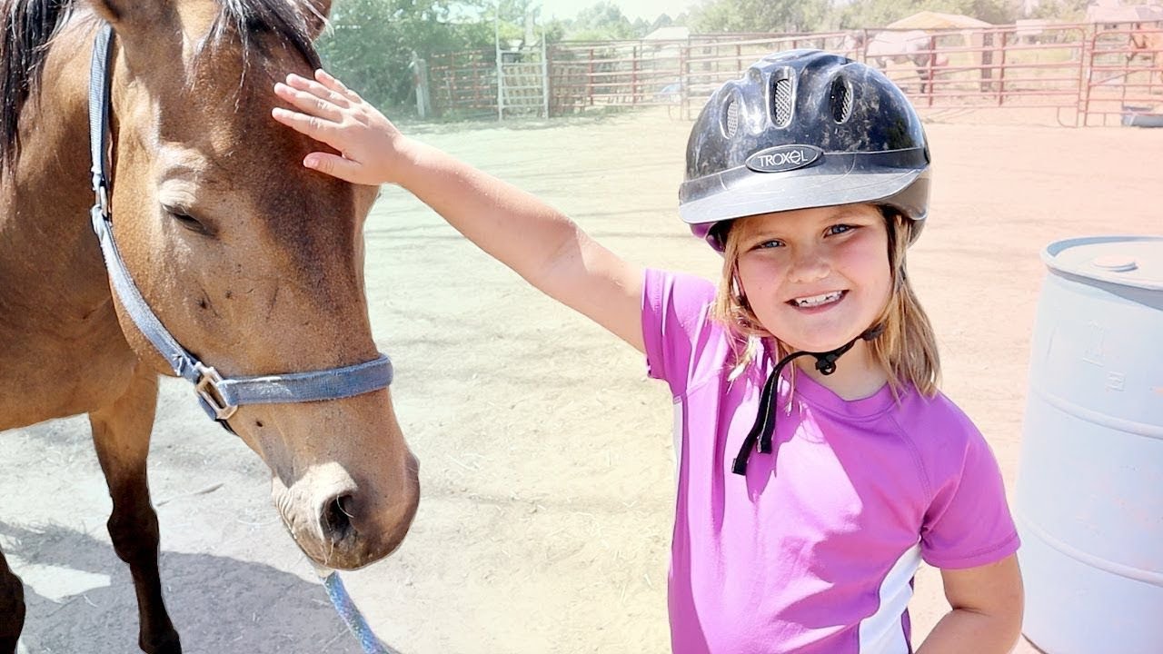 I MEET SPIRIT the Horse!