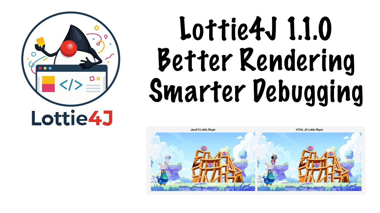 Lottie4J, the JavaFX LottieFiles player, brings better rendering and smarter debugging with v1.1.0!