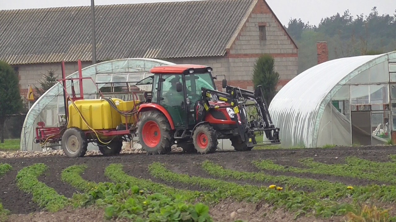 $ Wiosenne opryski 2017 # Kioti NX4510 & URSUS C-330