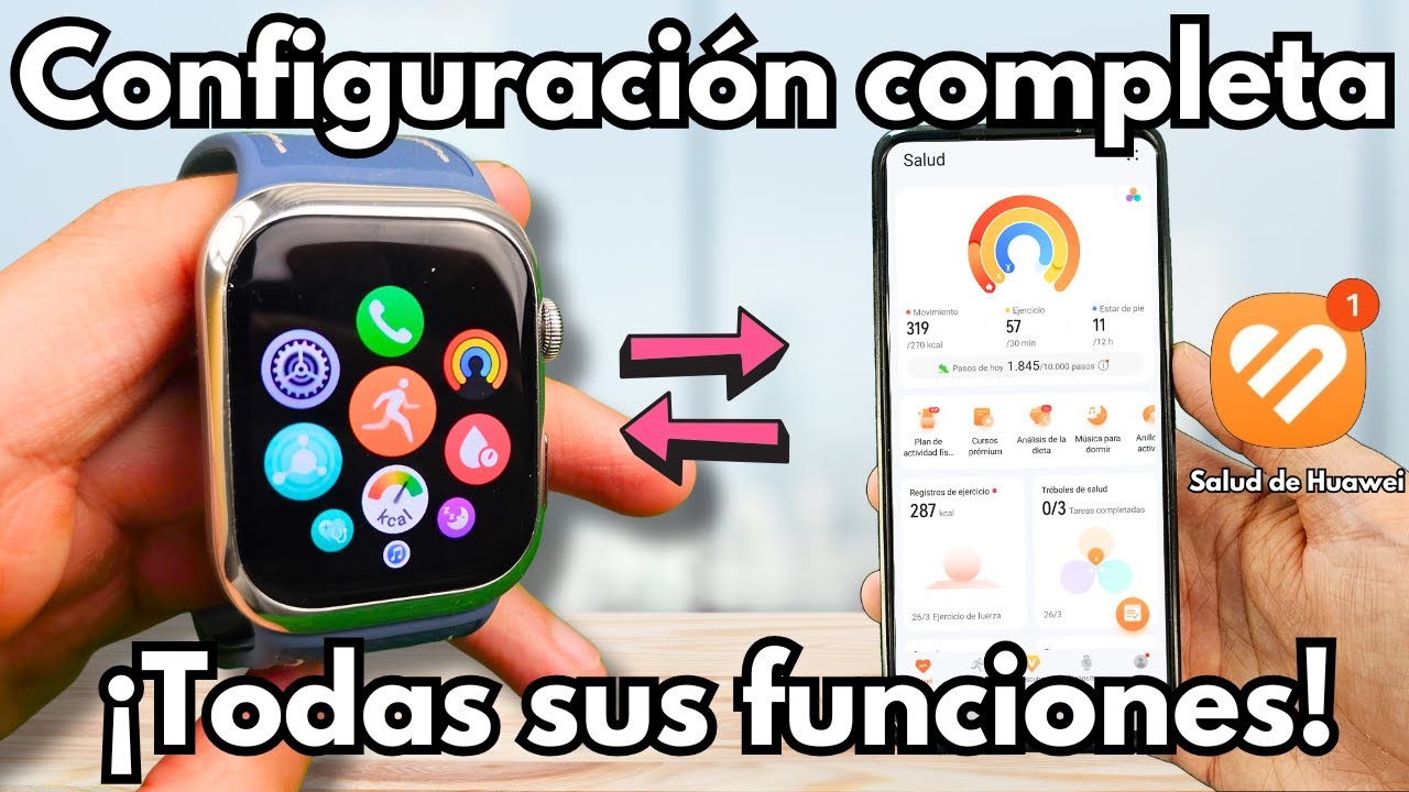 Huawei Watch D2 👉 ¡Guía COMPLETA de Configuración y TODAS sus Funciones!