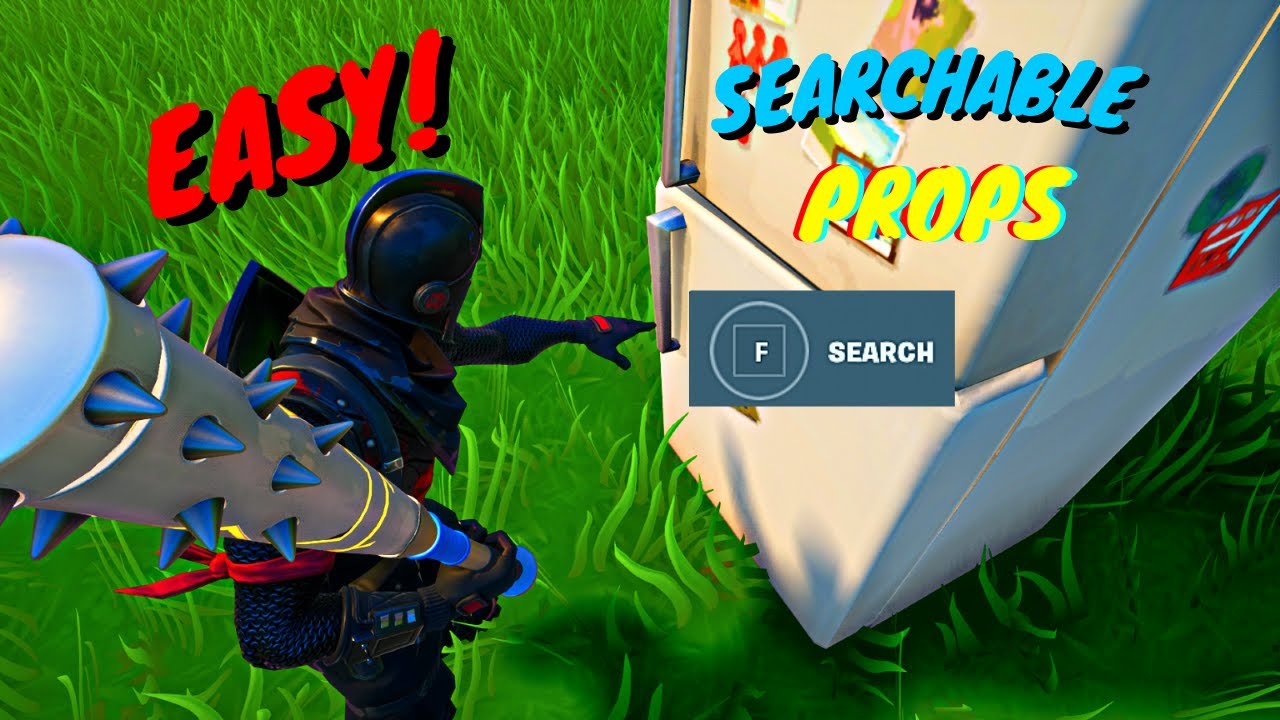 How to make a searchable prop in Fortnite Creative! (Fortnite Creative Tutorial)