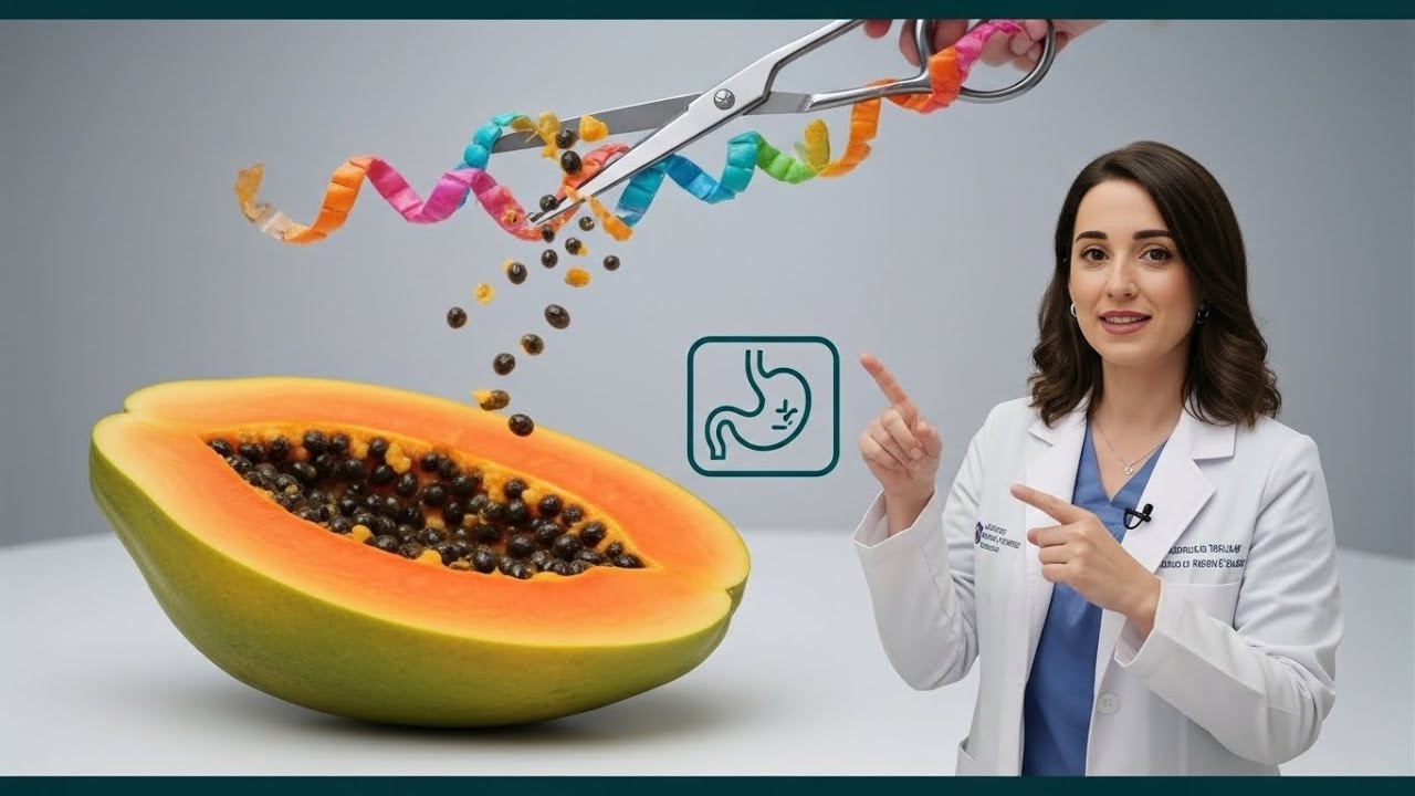 Adiós hinchazón abdominal en mayores de 50 en 7 días con papaya (papaína, sin pastillas) P2