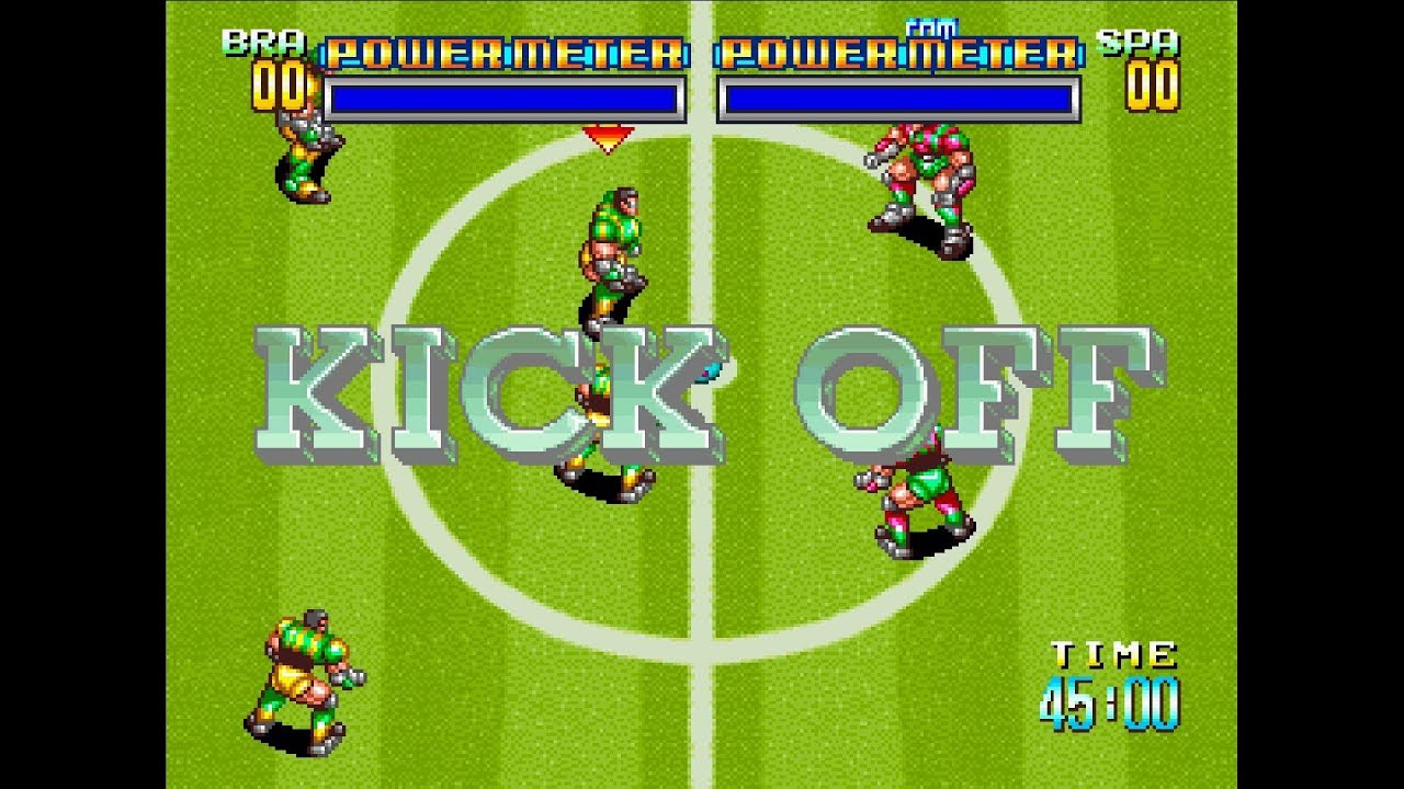 Soccer Brawl - Neo Geo CD /Walkthrough /Gameplay