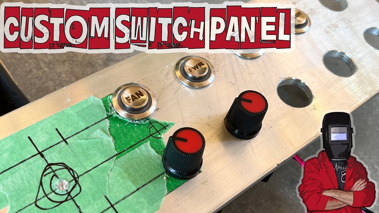 How to Make a Custom Switch Panel with Aluminum